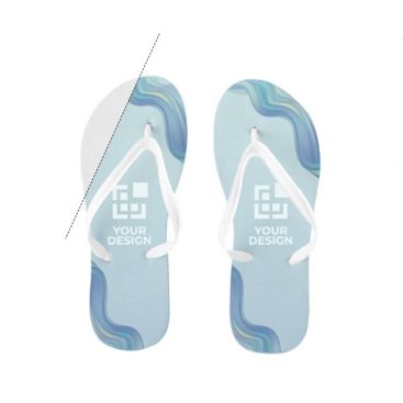 Chanclas con suela personalizable en sublimación Chanclas con suela personalizable en sublimación