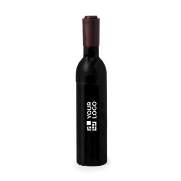 Sacacorchos magnético en forma de botella de vino con abridor
