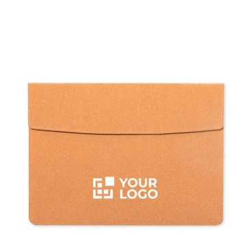 Funda para el portátil hecha de corcho con el interior acolchado 14''
