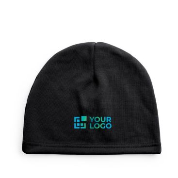 Gorro publicitario deportivo para invierno de poliéster y fleece 280 g/m2 Gorro publicitario deportivo para invierno de poliéster y fleece 280 g/m2