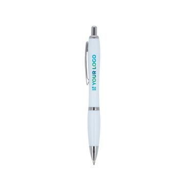 Bolígrafo de ABS personalizable antibacteriano tinta azul Colors