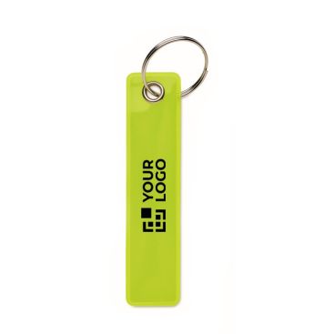Típico llavero ''Remove before flight'' reflectante y personalizable