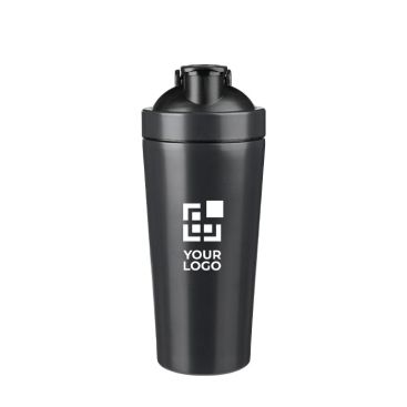 Shaker de acero inox reciclado con bola mezcladora metálica 750ml Shaker de acero inox reciclado con bola mezcladora metálica 750ml