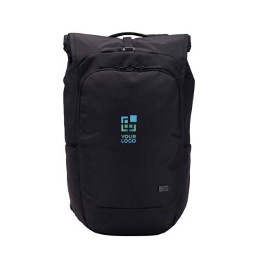 Mochila para portátil de poliéstser expandible con cierre enrollable 17''
