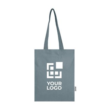 Bolsa de la compra de algodón reciclado y RPET 7L 140 g/m2