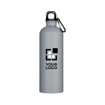 Botella de acero inoxidable reciclado mate con mosquetón 750ml