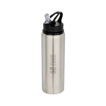 Botella de acero inoxidable reciclado de pared simple 800ml