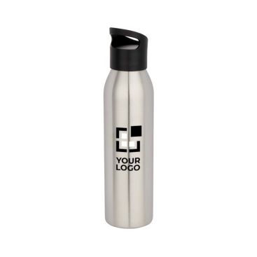 Botella de acero inoxidable reciclado de pared simple 650ml