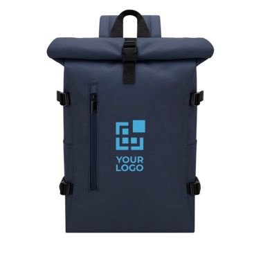 Mochila de PU para portátil con varios bolsillos para viajes 15''