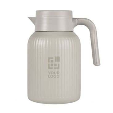 Jarra térmica con diseño de rayas verticales características 1.5L