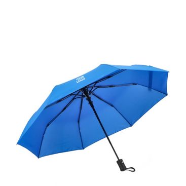 Paraguas plegable resistente al viento con funda a juego Ø98