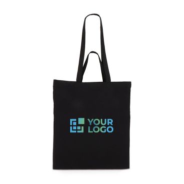Bolsa de algodón OEKO-TEX en varios colores con doble asa 140 g/m2