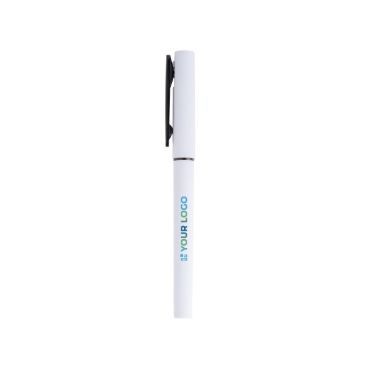 Roller reciclado con cuerpo gomoso y escritura suave tinta negra