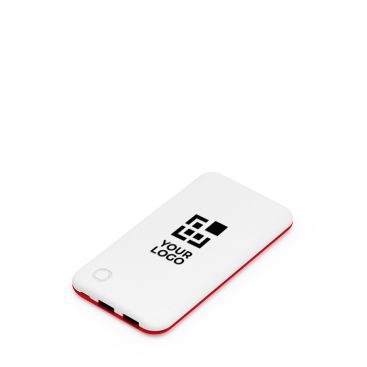 Batería externa bicolor con indicador luminoso de carga 10.000 mAh