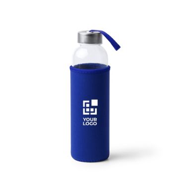 Bidón de cristal con funda de neopreno y cinta de transporte 500ml Bidón de cristal con funda de neopreno y cinta de transporte 500ml