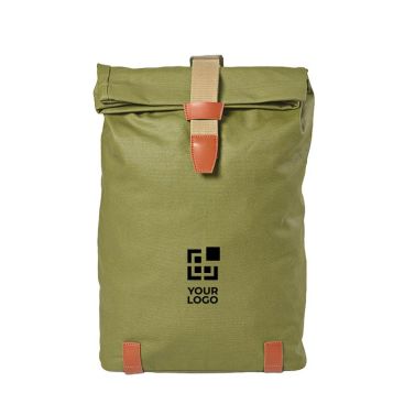 Mochila impermeable de algodón reciclado para portátil 17'' 23L