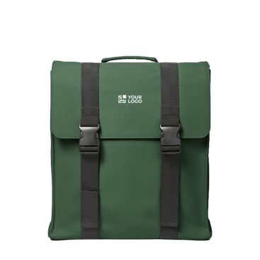Mochila de piel sintética reciclada y plástico reciclado para PC 17''