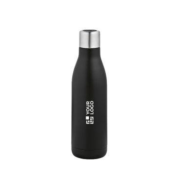 Botella de acero inoxidable reciclado con tapa de luz ultravioleta 520ml