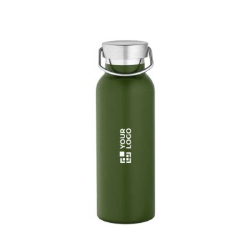 Botella térmica de acero inoxidable reciclado con acabado mate 530ml