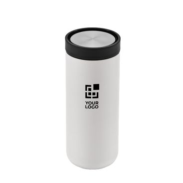 Vaso de viaje de acero inoxidable reciclado de doble pared 340ml