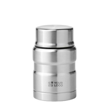 Tarro para comida de acero reciclado con doble pared 500ml