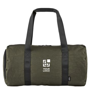 Bolsa de gimnasio de nylon reciclado con compartimento para calzado
