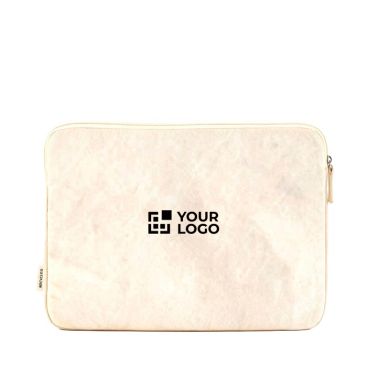 Funda para portátil con acolchado rígido de lona reciclada 15,6''