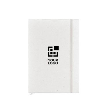 Libreta de tapa dura con cartón de leche reciclado A5 hojas a puntos