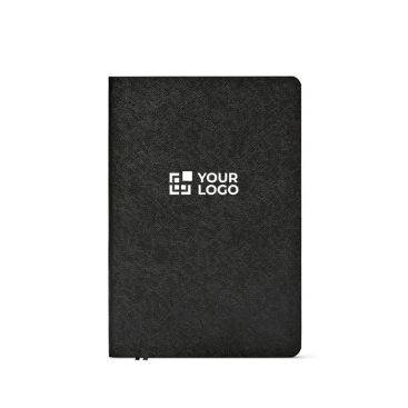 Libreta con tapa flexible de cuero sintético eco A5 hojas a puntos