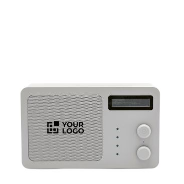 Altavoz inalámbrico de plástico reciclado con pantalla LCD 15W