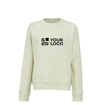 Sudadera de algodón orgánico de mujer cuello redondo 300g/m² Waikiki