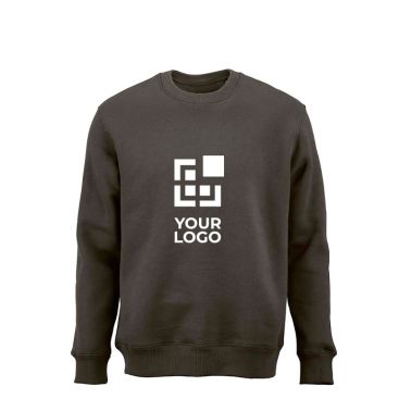 Sudadera de algodón orgánico unisex con cuello redondo 340g/m² Nazaré