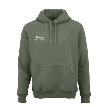 Sudadera de algodón orgánico unisex con capucha 340g/m² Tulum