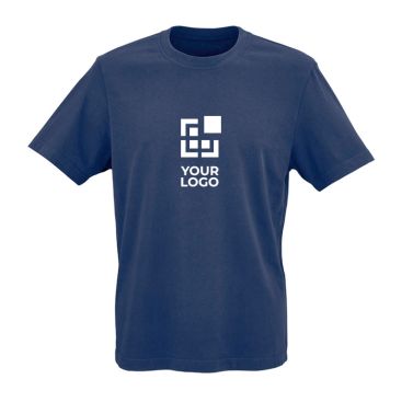 Camiseta de algodón orgánico unisex de punto acanalado 180g/m² Maya