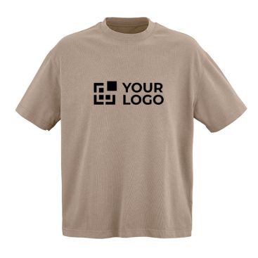 Camiseta de algodón orgánico unisex con corte oversize 240g/m² Paloma
