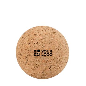 Esfera de corcho compacto para aliviar puntos de tensión muscular