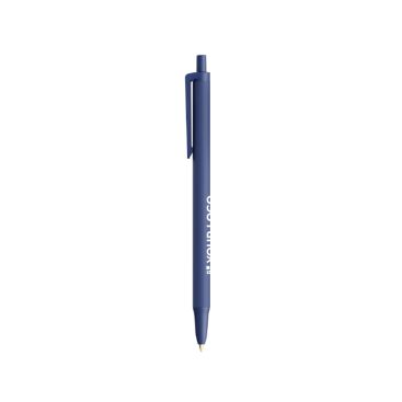 Bolígrafo de plástico con cuerpo de goma Softfeel® y tinta negra BIC®