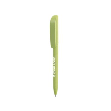 Bolígrafo biodegradable giratorio y escritura azul Super Clip Origin BIC®