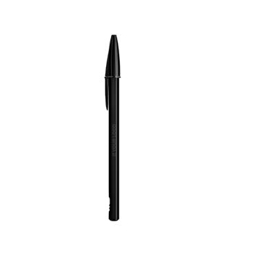 Bolígrafo metálico con recargas y escritura negra Cristal® Re’New Black BIC®