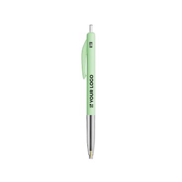 Bolígrafo de plástico retráctil y ergonómico con tinta azul BIC®