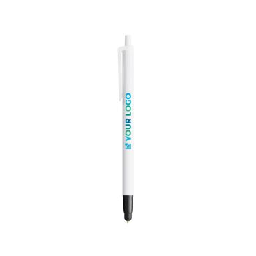 Bolígrafo de plástico con puntero táctil y tinta azul Clic Stic BIC®