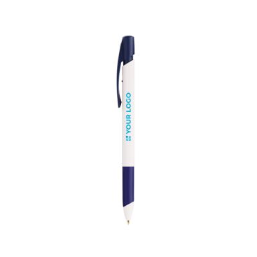 Bolígrafo de plástico reciclado con grip suave y tinta negra BIC®