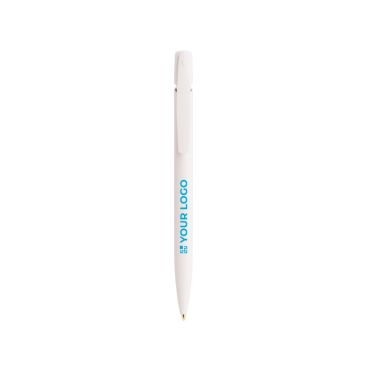 Bolígrafo de plástico reciclado con mecanismo retráctil y tinta negra BIC®