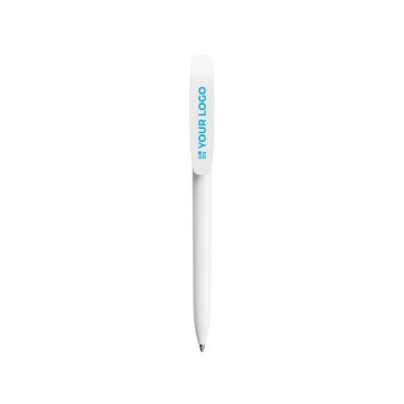 Bolígrafo reciclado con clip y escritura azul Super Clip Ecolutions BIC®