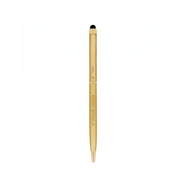 Bolígrafo metálico función táctil y tinta azul Sleek Stylus BIC®