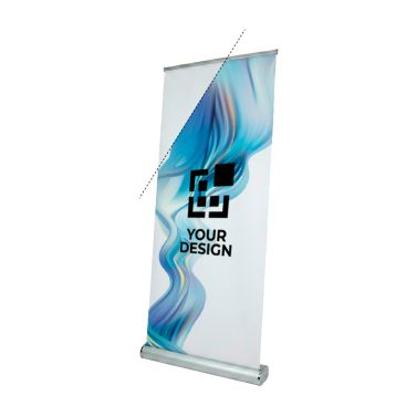 Banner enrollable fabricado en Europa con bolsa de transporte grande