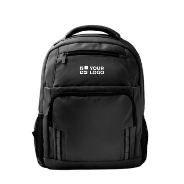 Mochila para PC de plástico reciclado con bandas reflectantes 15''