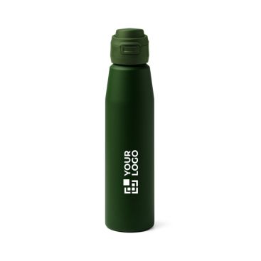 Botella de acero inoxidable con cierre antigoteo reforzado 750ml