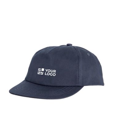 Gorra de 5 paneles con cinta interior antisudoral 165 g/m2