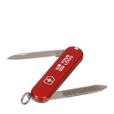 Navaja de acero inoxidable formato llavero Victorinox con 6 funciones
